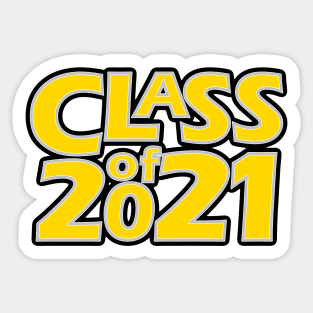 Grad Class of 2021 Sticker